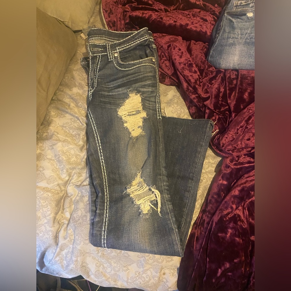 Machine jeans